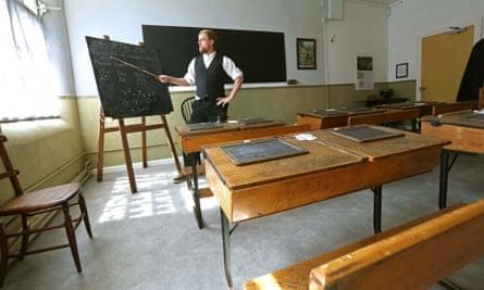 Teacher in costume at Ripon Workhouse Museum