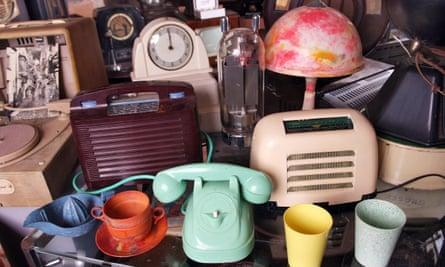 Exhibits at the Bakelite Museum, Somerset