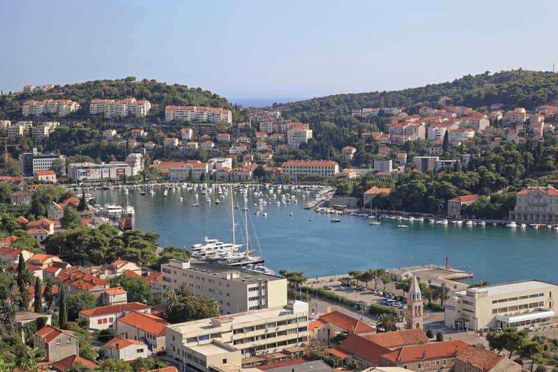 Lapad uno de los mejores barrios donde alojarse en Dubrovnik