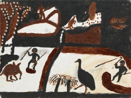 Indigenous art by Madigan Thomas at the National Gallery of Victoria