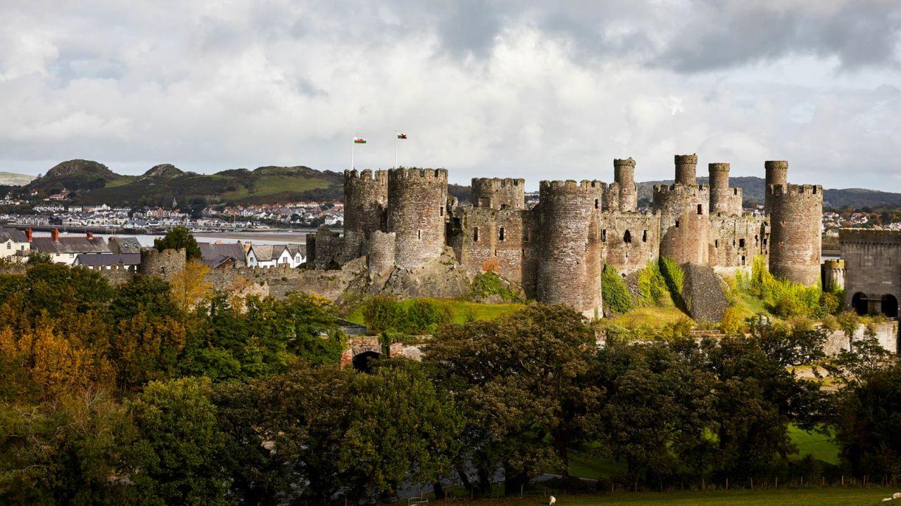 Conwy Castle
is part of a UNESCO World Heritage site.