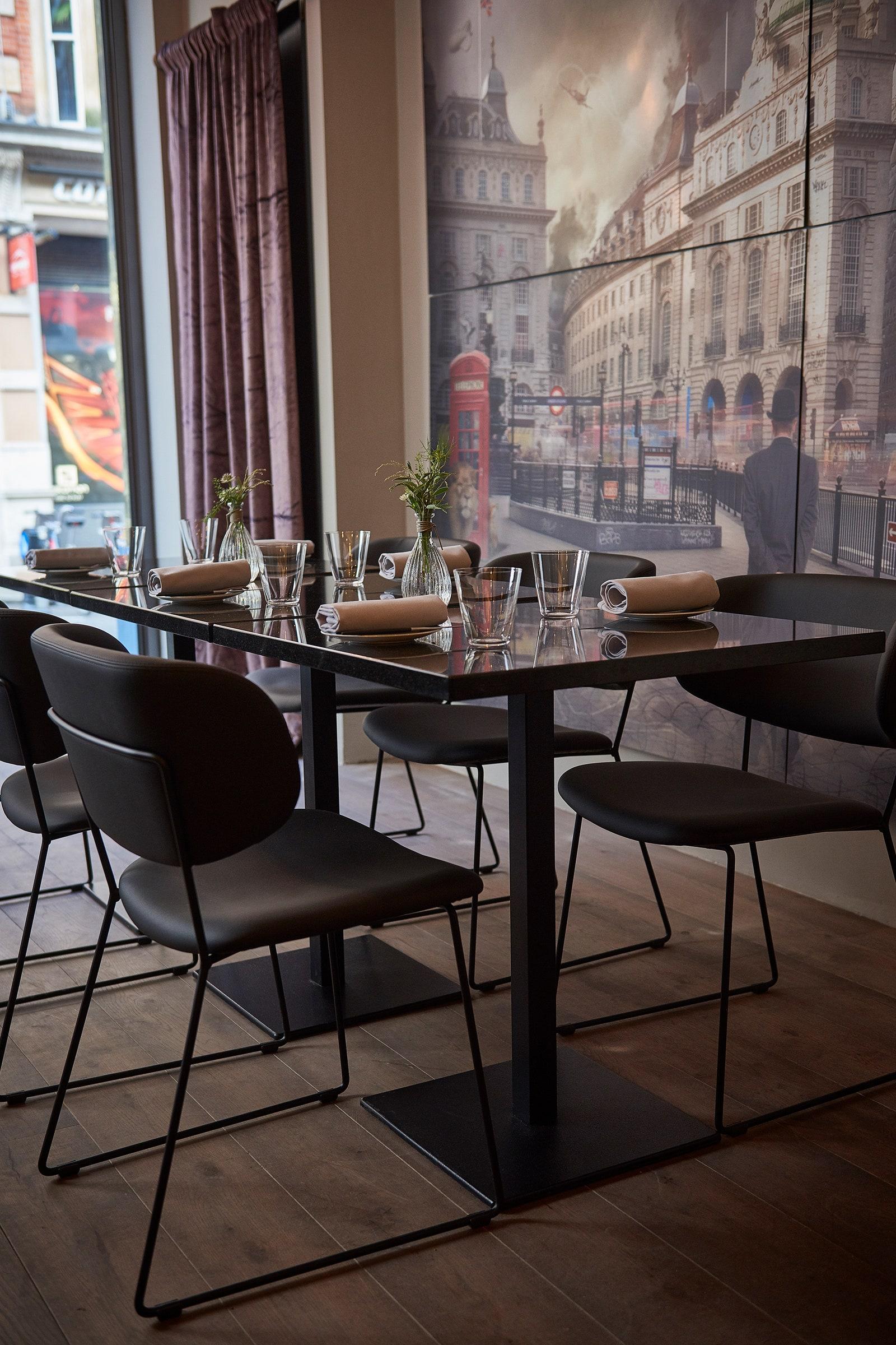 Table inside at Frog by Adam Handling