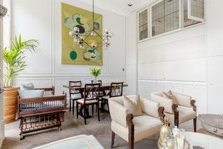 Holland Park  The pretty firstfloor balcony at this West London flat overlooks the peaceful streets around leafy Holland...